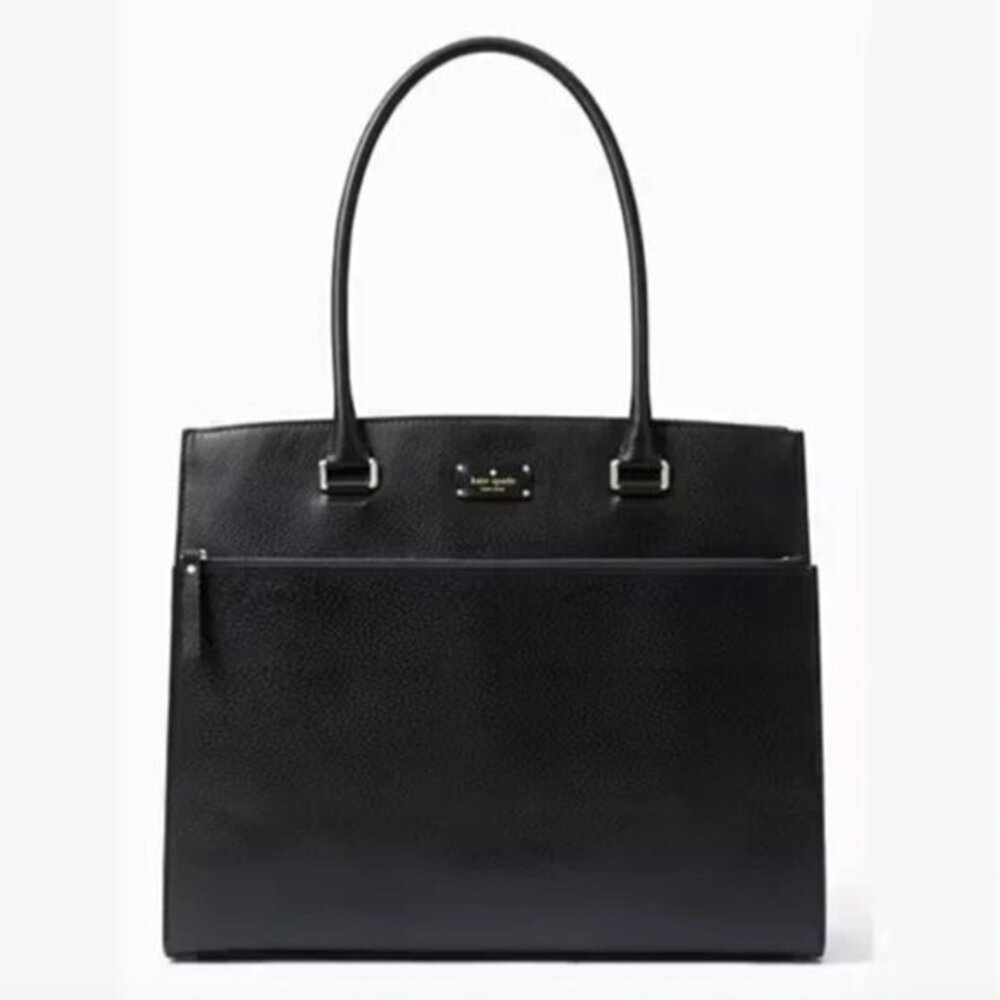 Kate Spade Grove Street Maeve Black Leather Bag